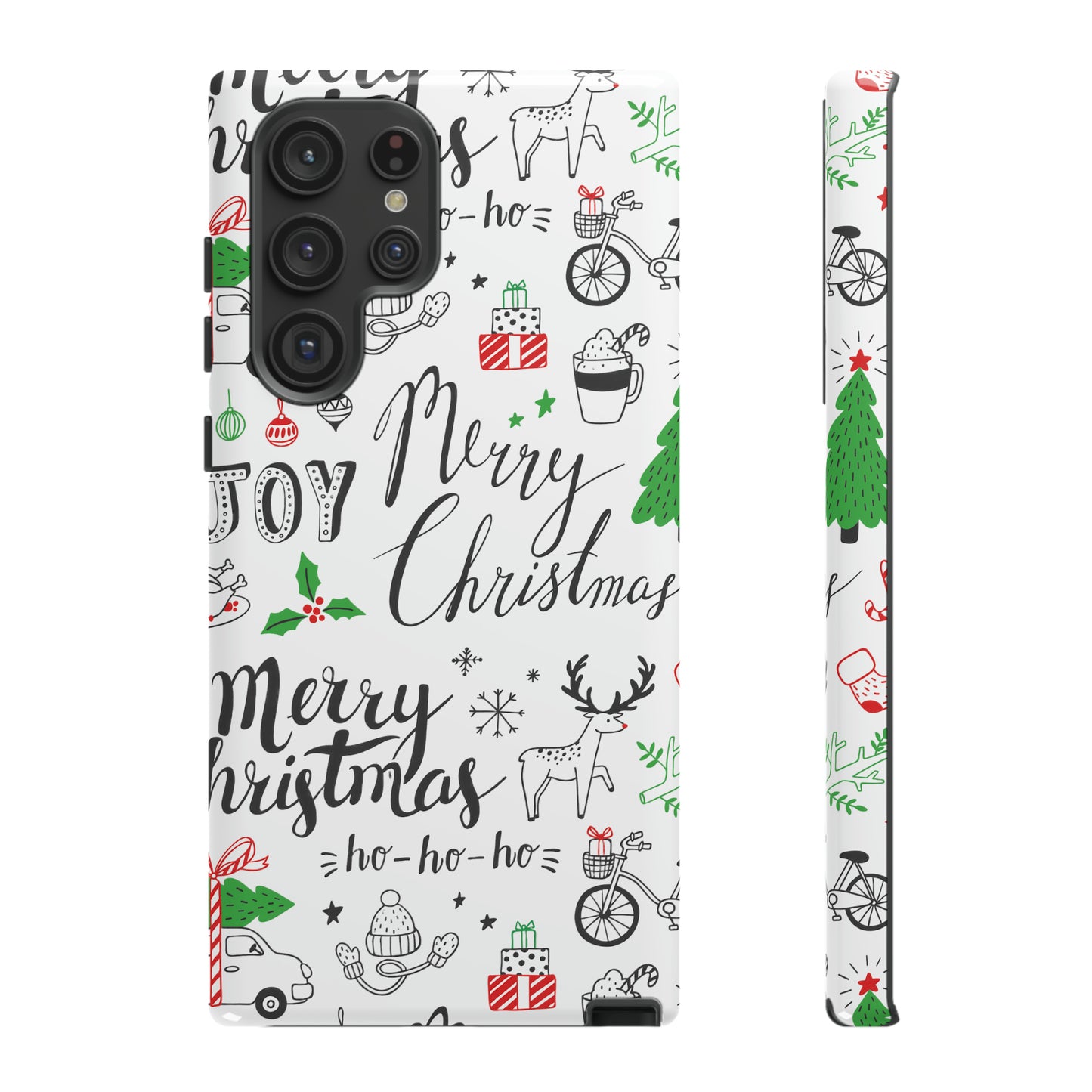 Merry Christmas Protective Phone Case for Iphone, Samsung and Google Phones