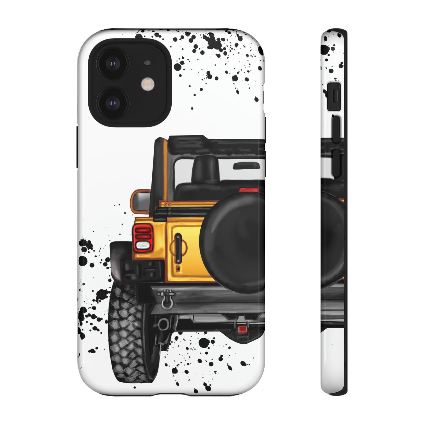 Off Road Life Yellow Protective Case for Iphone, Google and Samsung