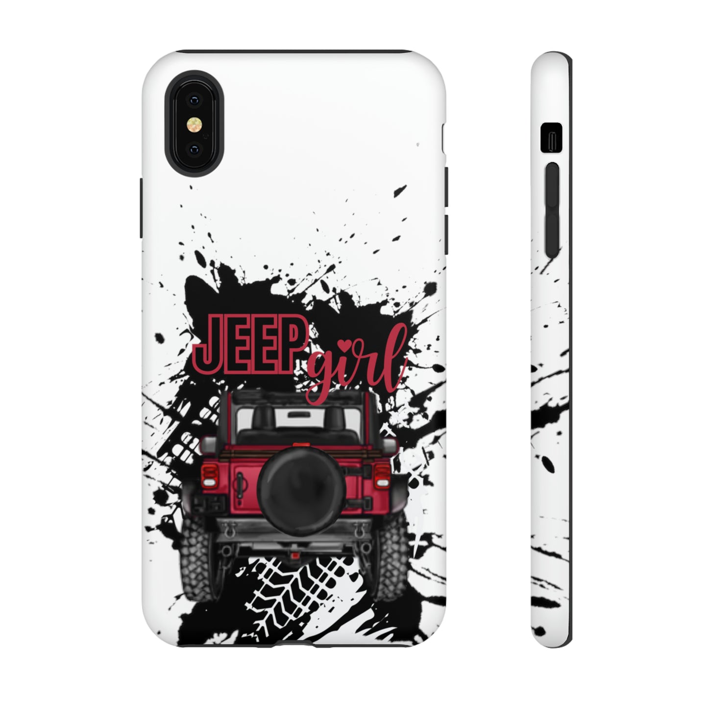 Off Road Girl Red Tough Cases