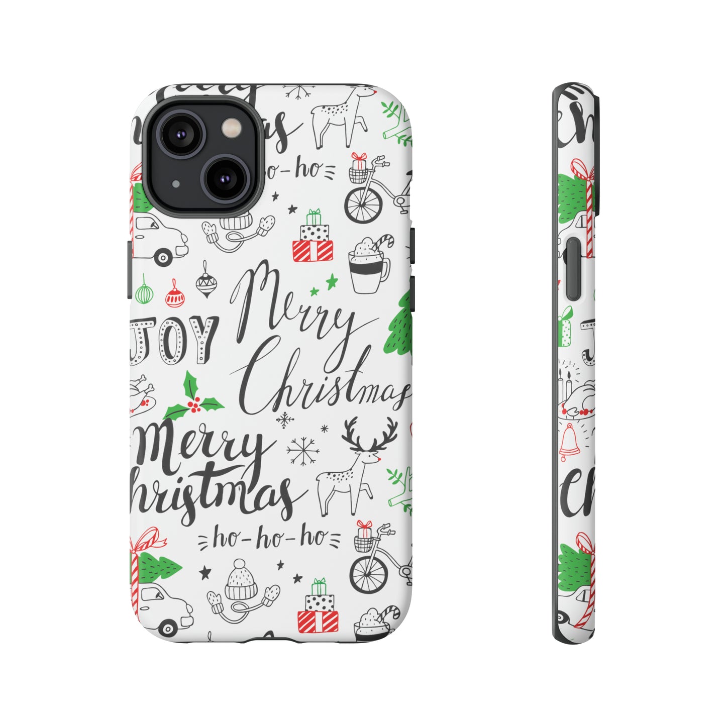 Merry Christmas Protective Phone Case for Iphone, Samsung and Google Phones