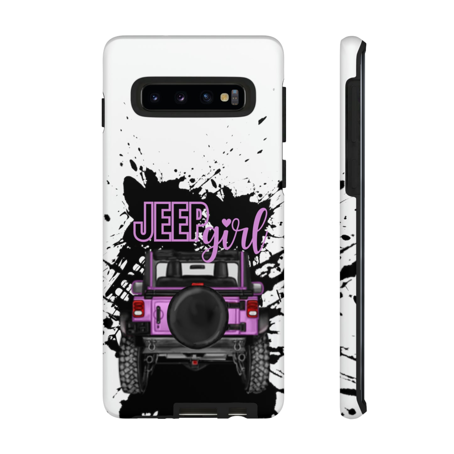 Off Road Girl Pink Tough Cases