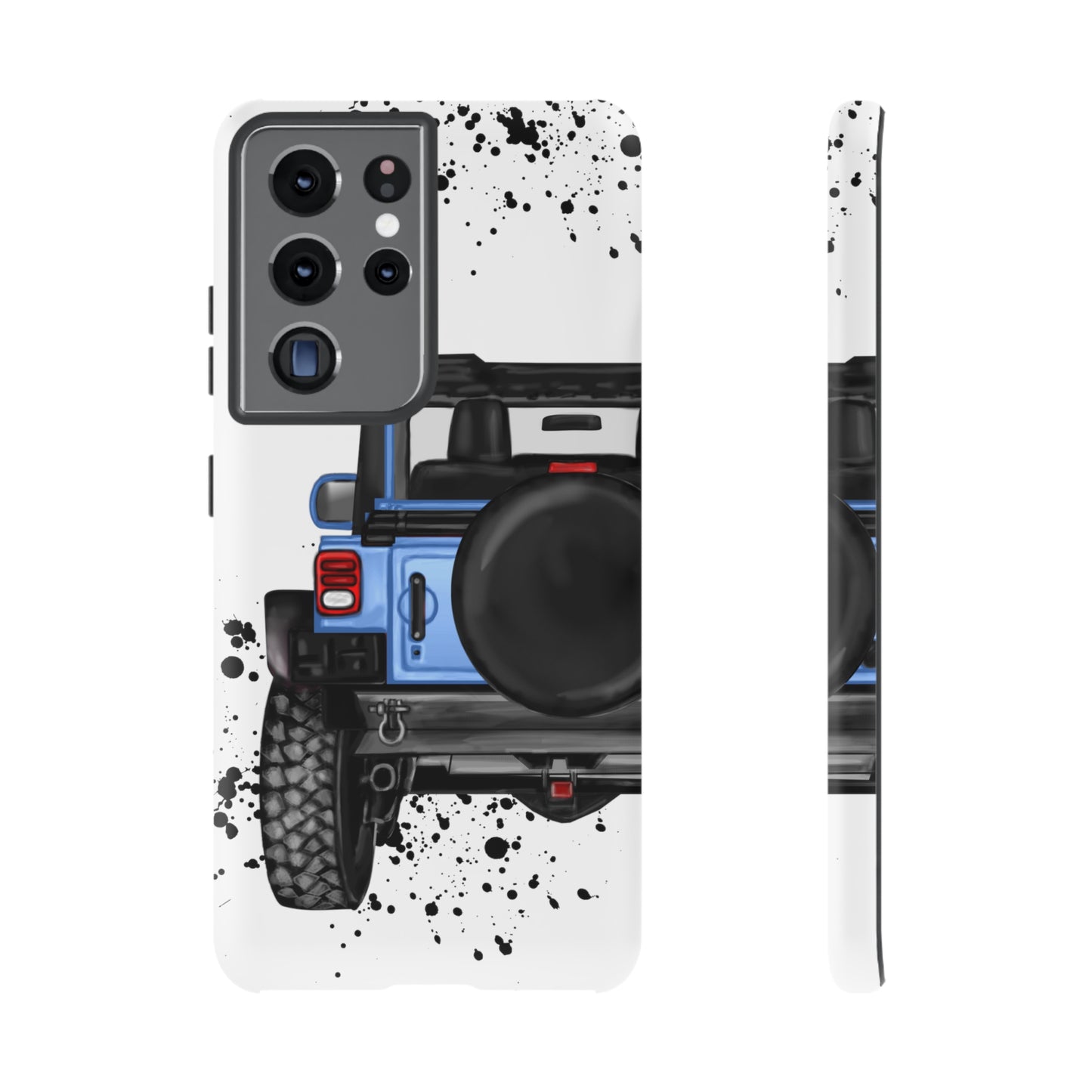 Off Road Life Light Blue Protective Case for Iphone, Google and Samsung