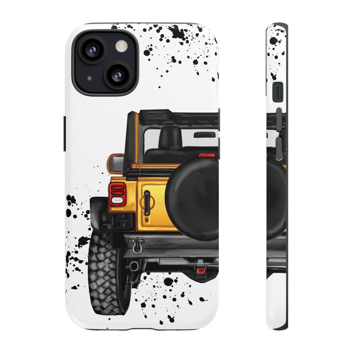 Off Road Life Yellow Protective Case for Iphone, Google and Samsung