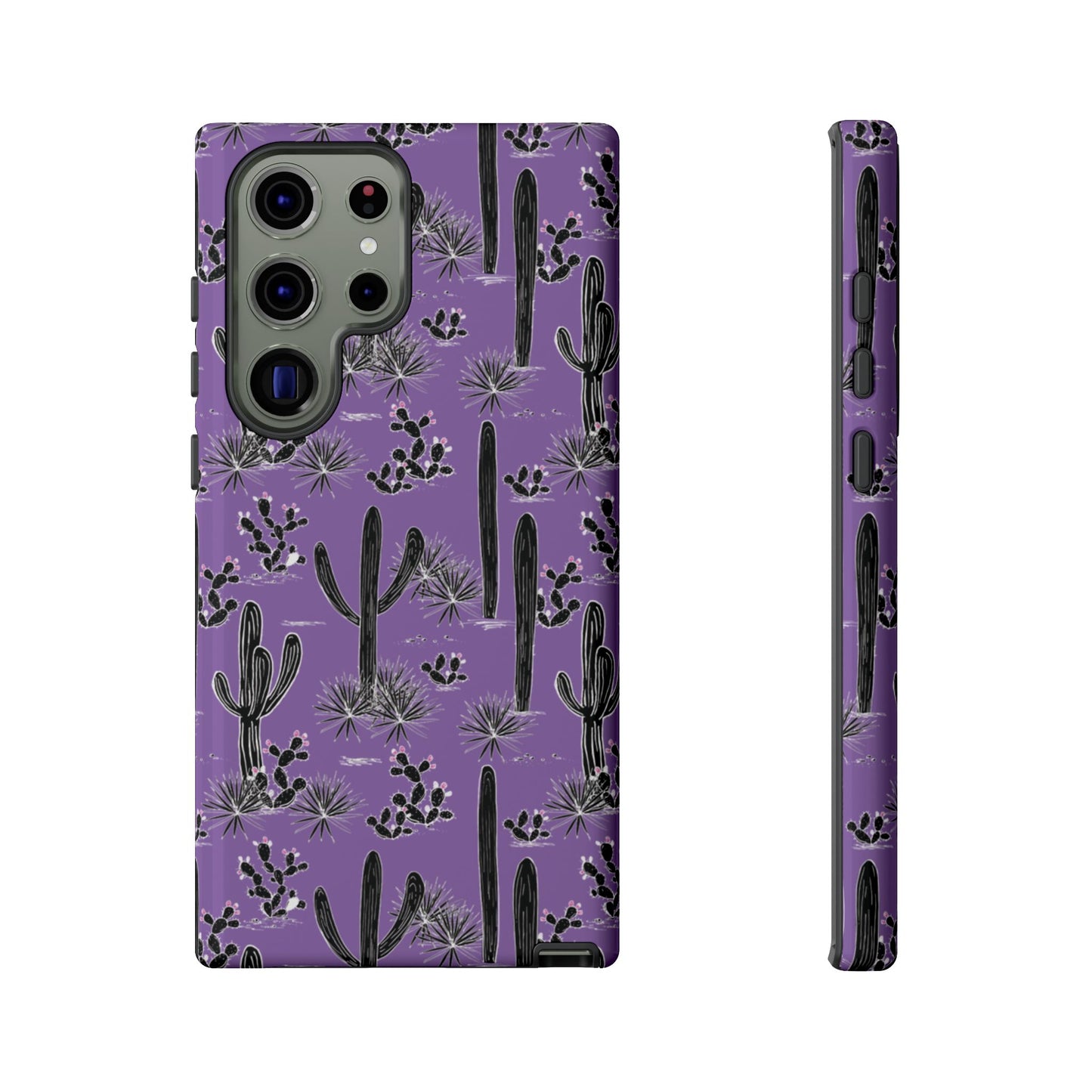 Purple Cactus Love Phone Case