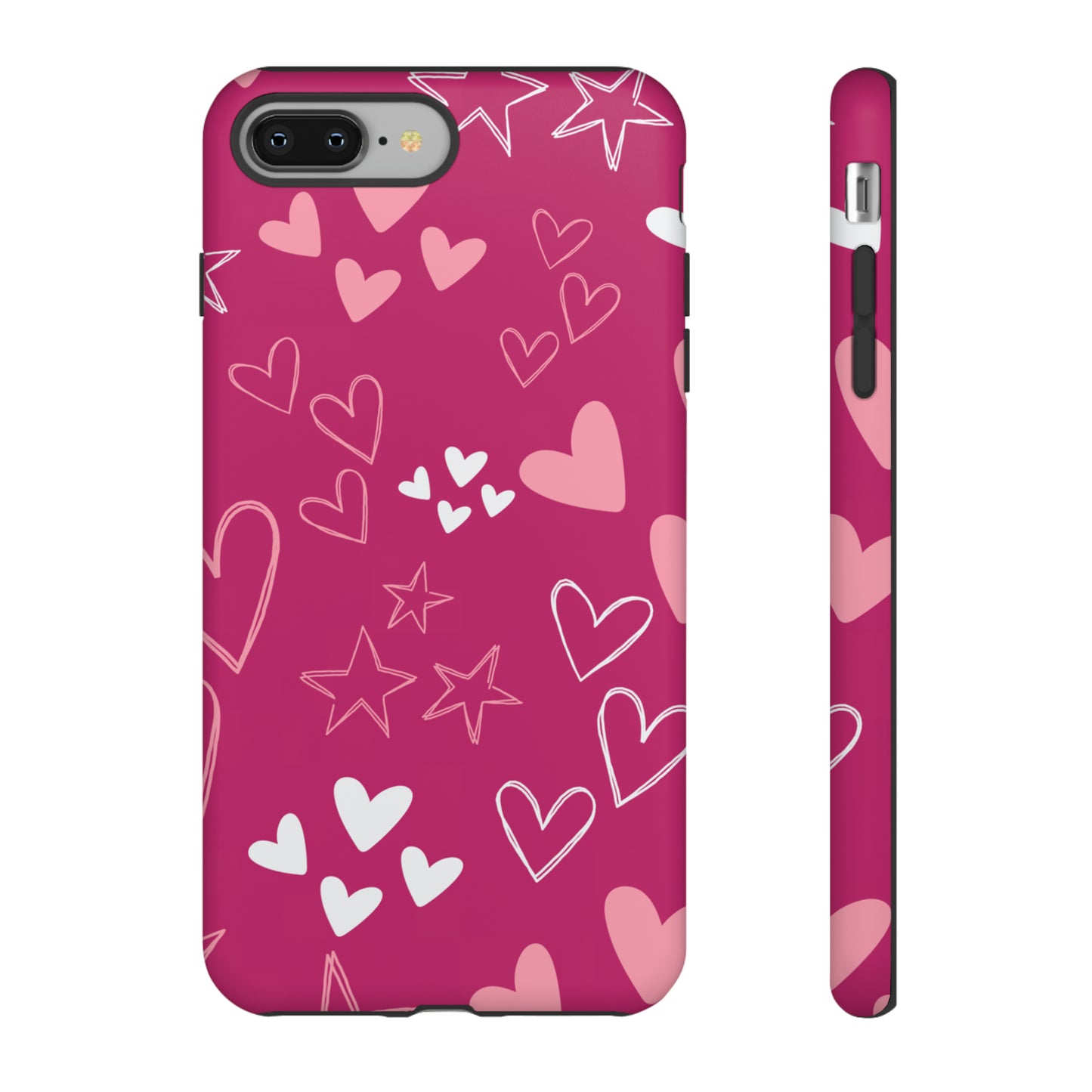 Heart and Stars Protective Case for Google, IPhone and Samsung phones