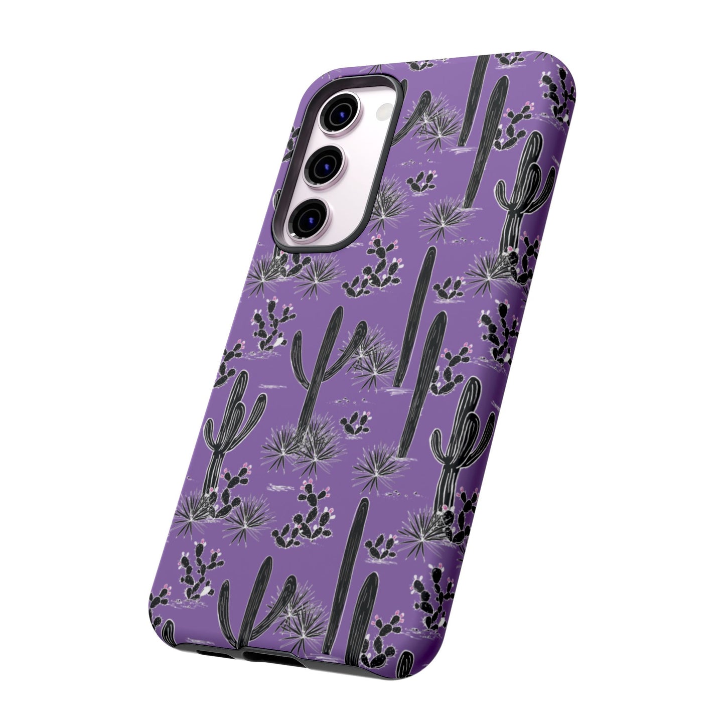 Purple Cactus Love Phone Case