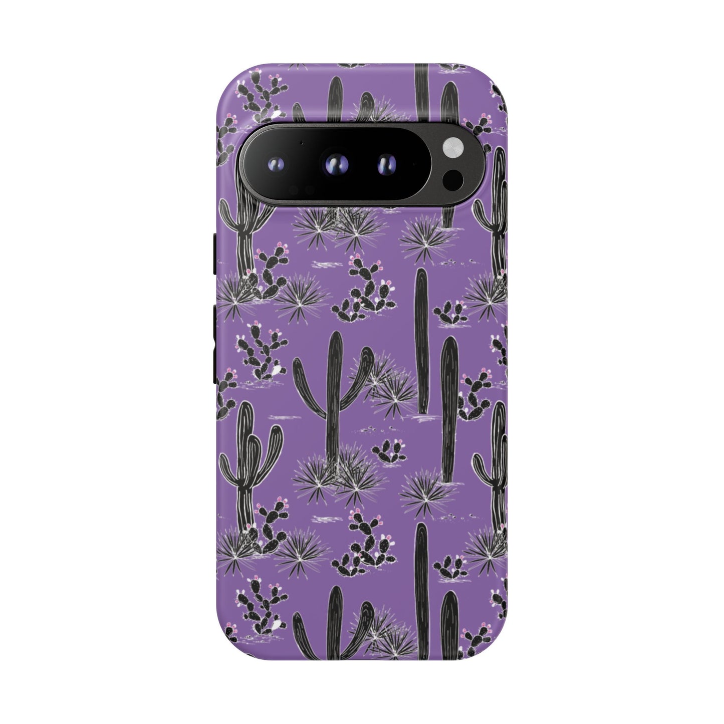 Purple Cactus Love Phone Case
