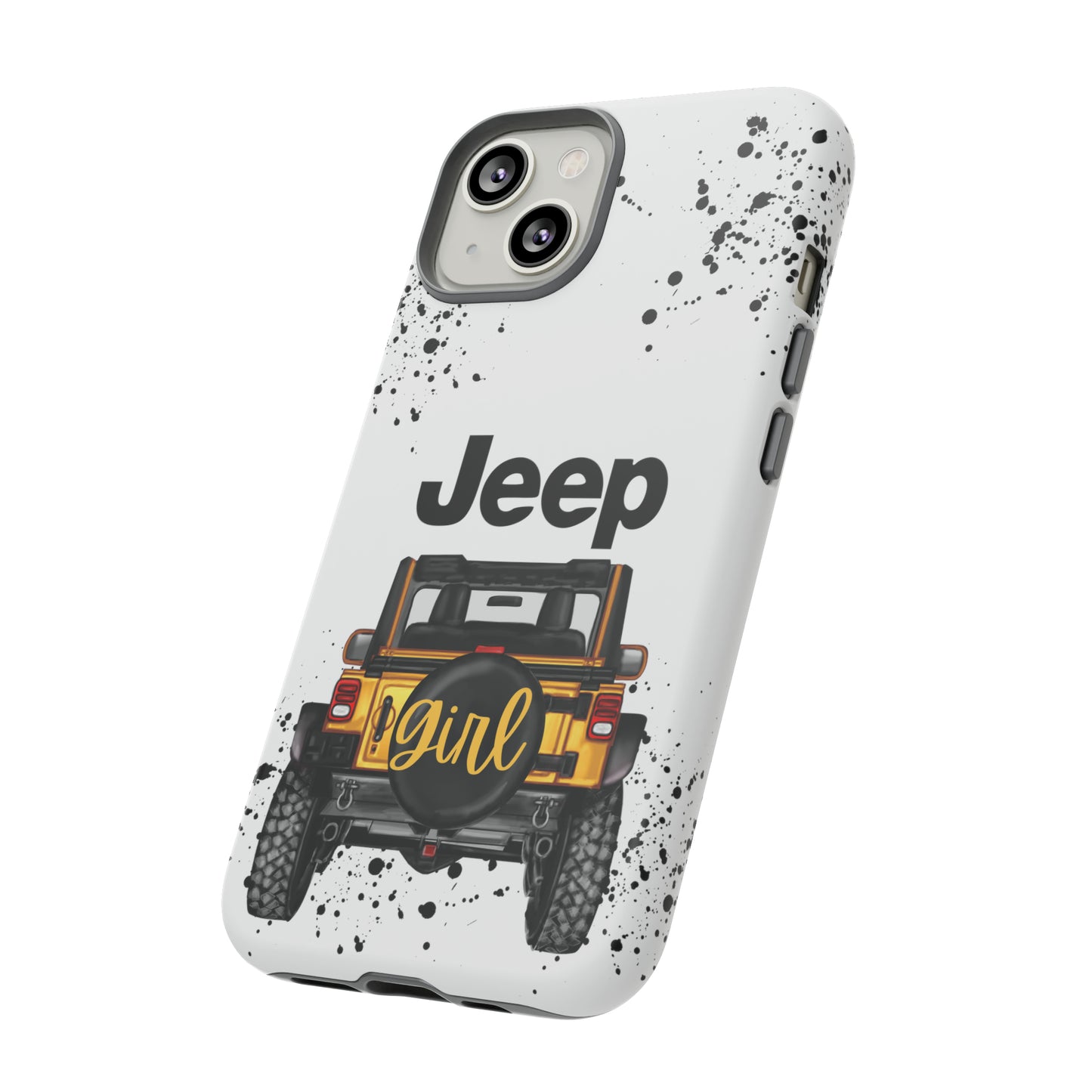 Off Road Girl Yellow Protective Case for Iphone, Google and Samsung Phones