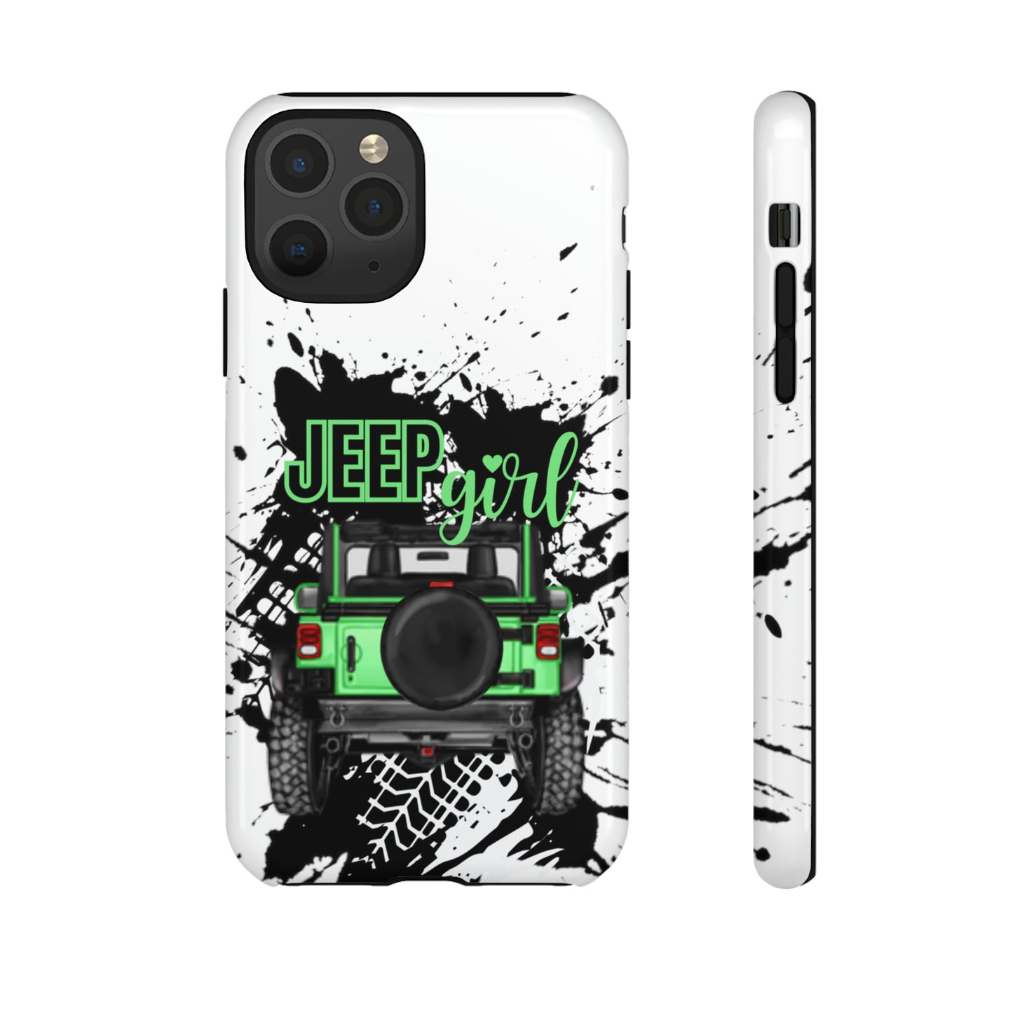 Off Road Girl Green Tough Cases