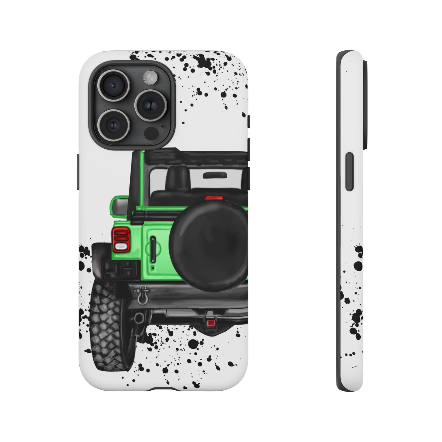 Off Road Life Green Protective Case for Iphone, Google and Samsung