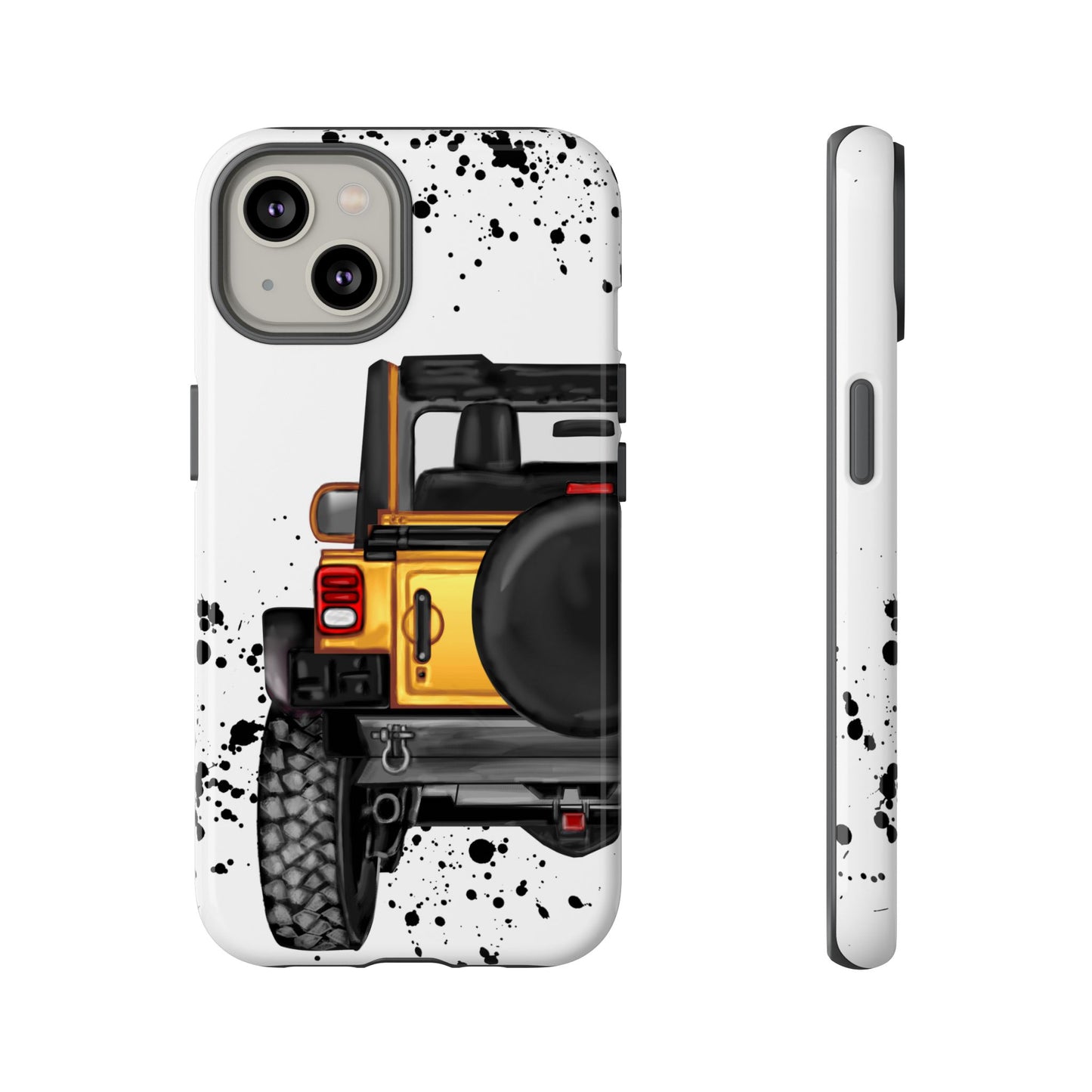 Off Road Life Yellow Protective Case for Iphone, Google and Samsung