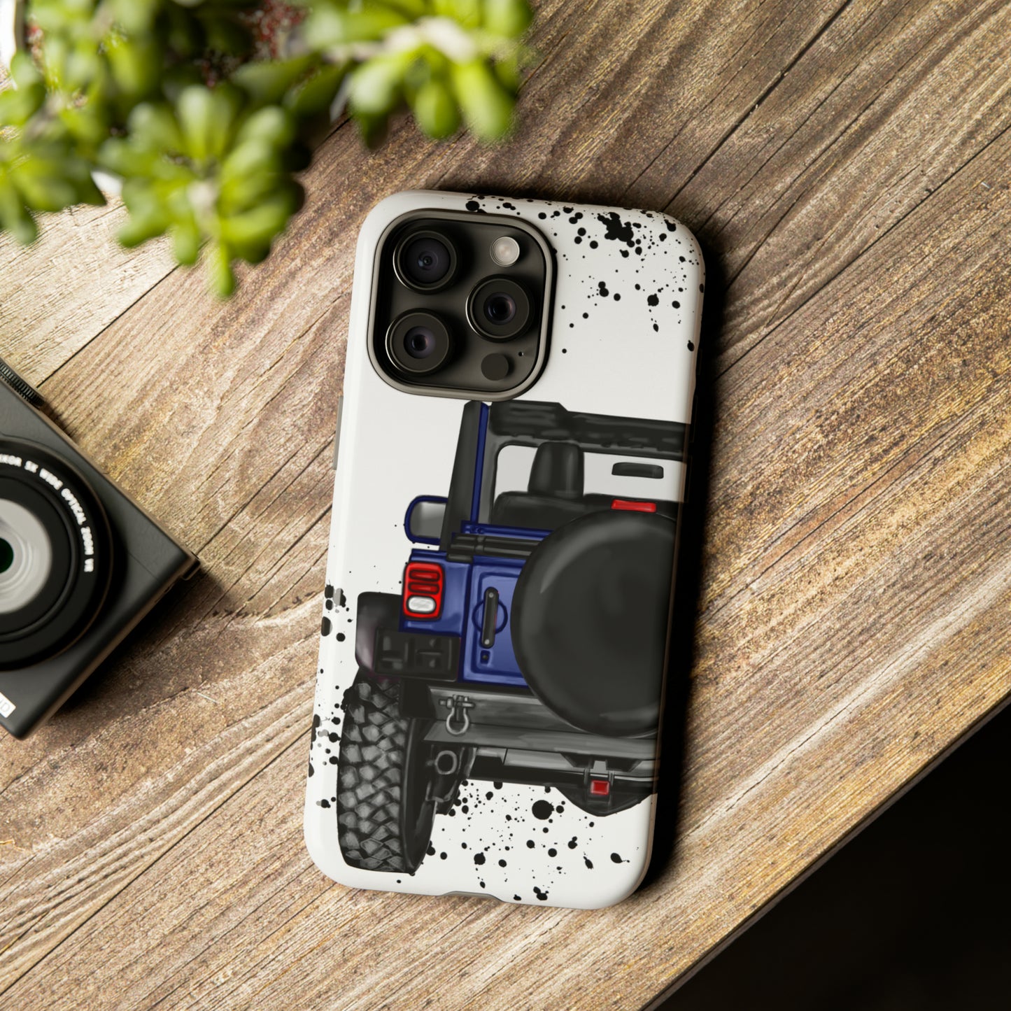 Off Road Life Dark Blue Protective Case for Iphone, Google and Samsung