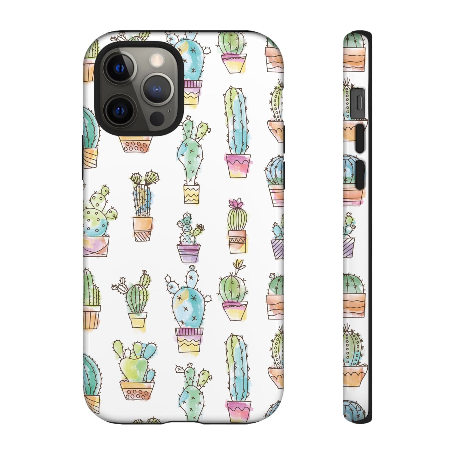 Pastel Cactus Love Phone Case