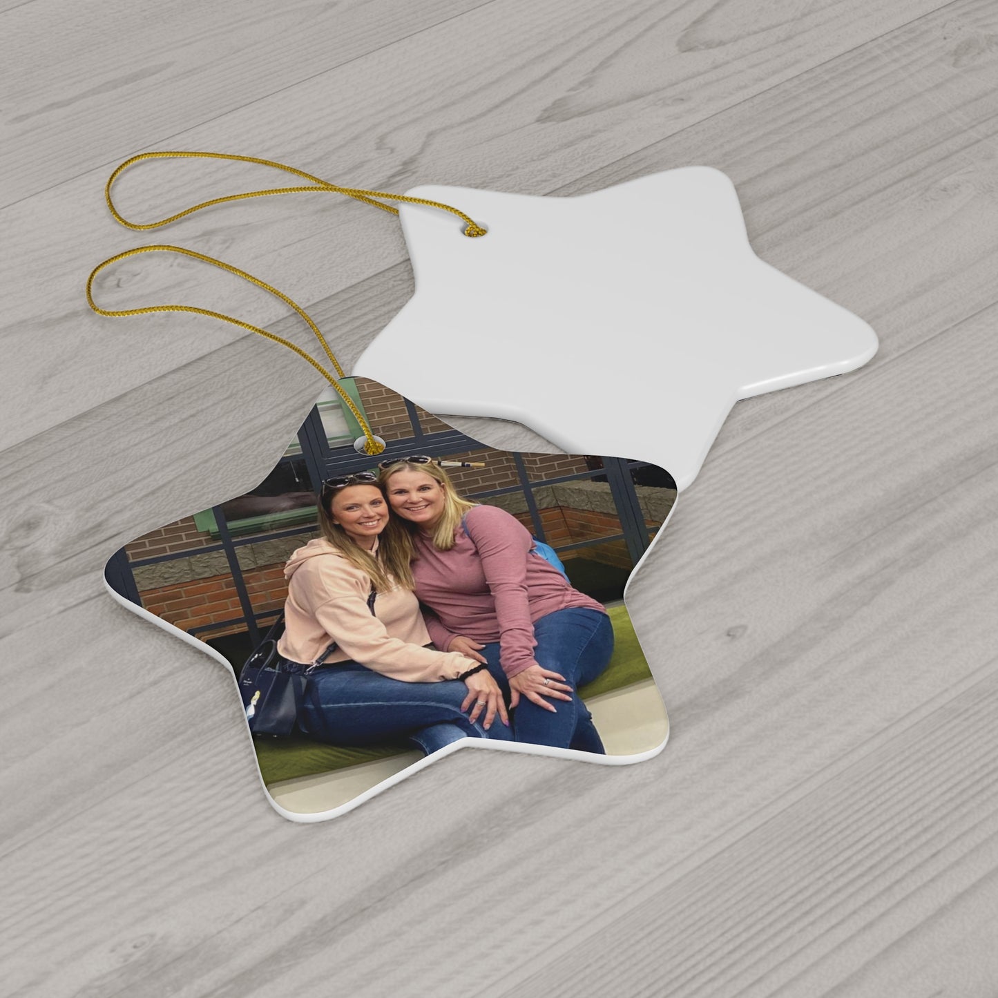 Ceramic Ornament, 4 Shapes