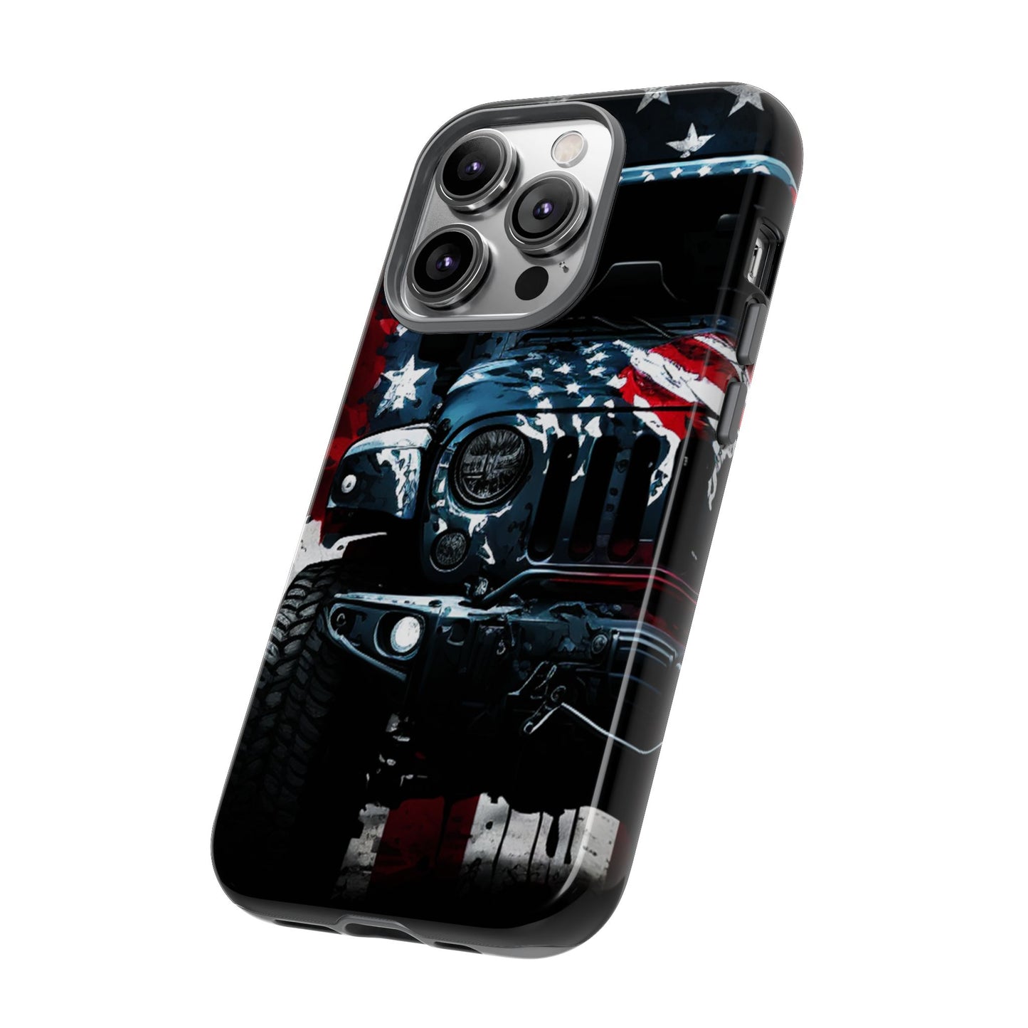 Off Roading Patriotic Protective Drop Proof Case Iphone, Samsung and Google phones
