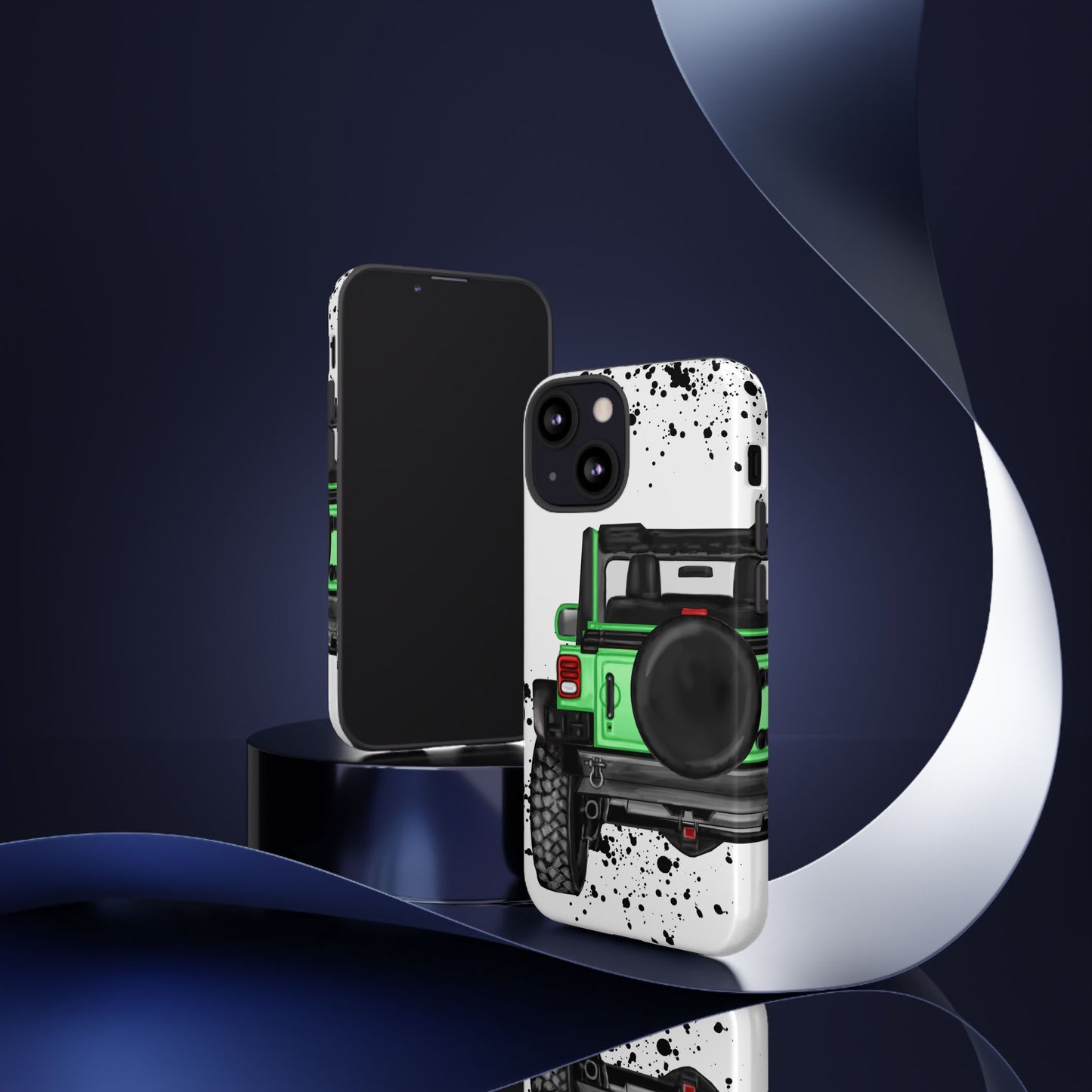 Off Road Life Green Protective Case for Iphone, Google and Samsung