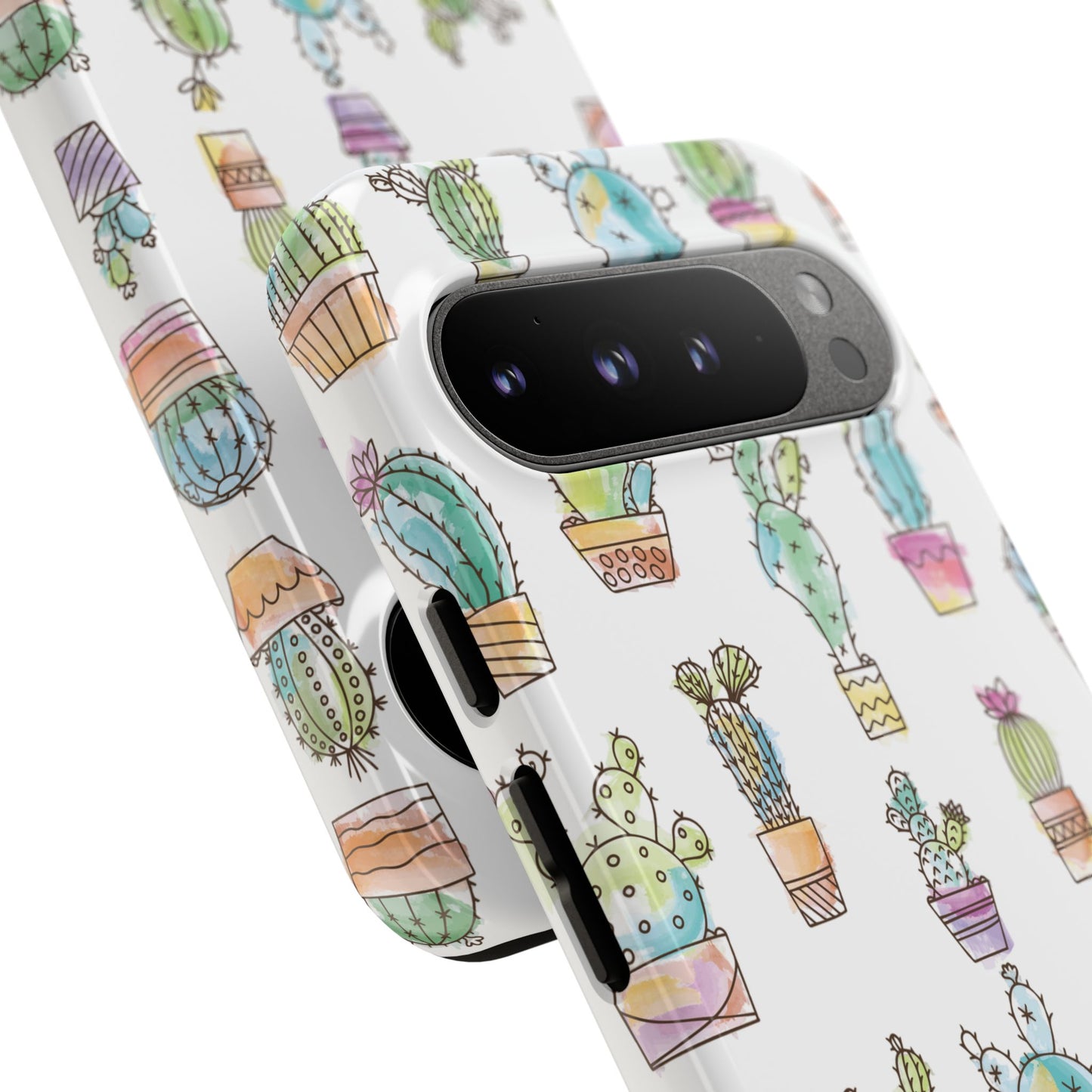 Pastel Cactus Love Phone Case
