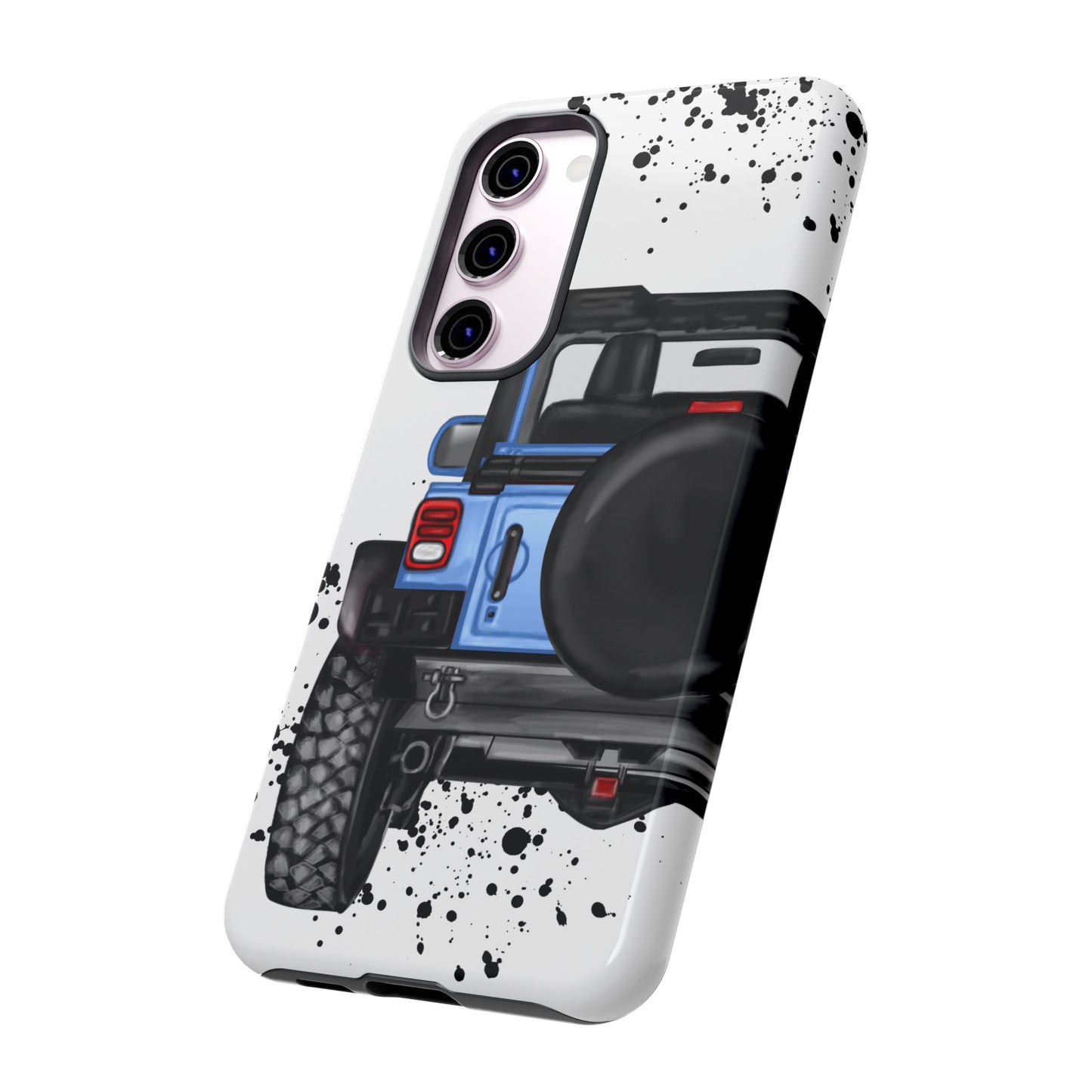 Off Road Life Light Blue Protective Case for Iphone, Google and Samsung