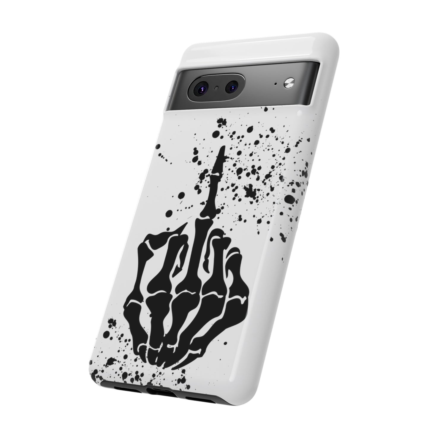 Skeleton, Finger Protective Case for Iphone, a Google and Samsung phones