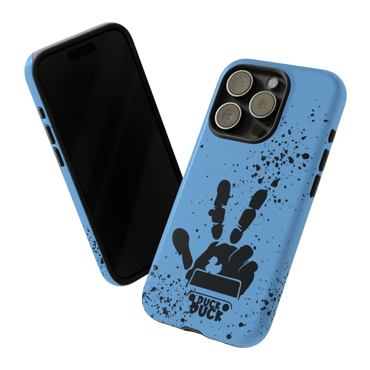 Duck Duck Blue Protective Phone Case for IPhone, Samsung and Google Phones