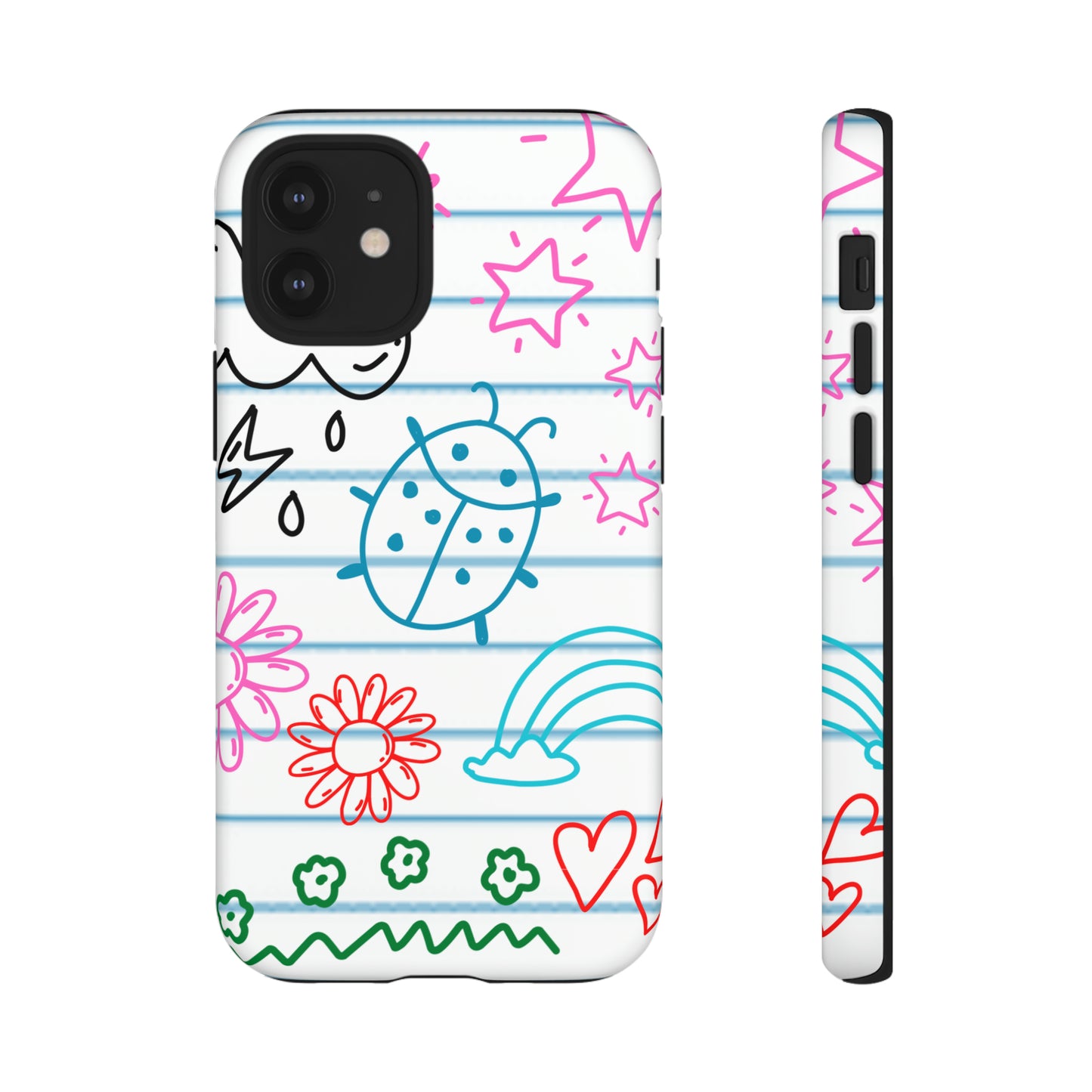 Kid Doodles Protective Phone Case for IPhone, Google and Samsung phones