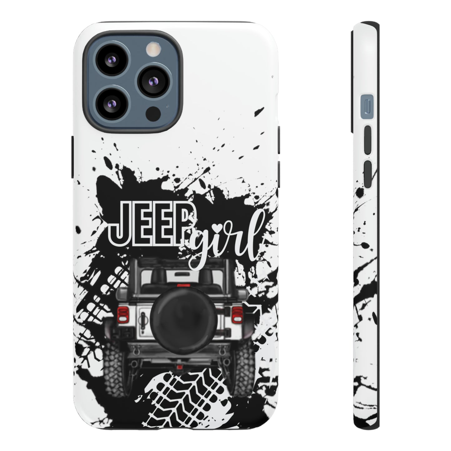 Off Road Girl White Tough Cases