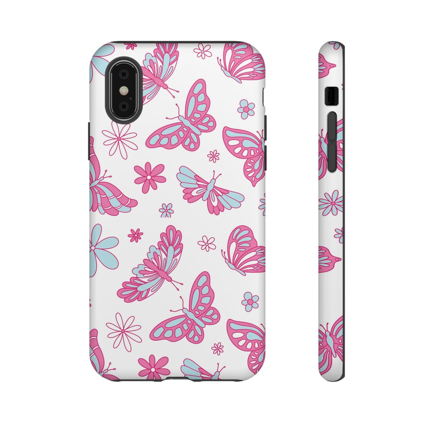 Pastel Butterflies Protective Phone Case