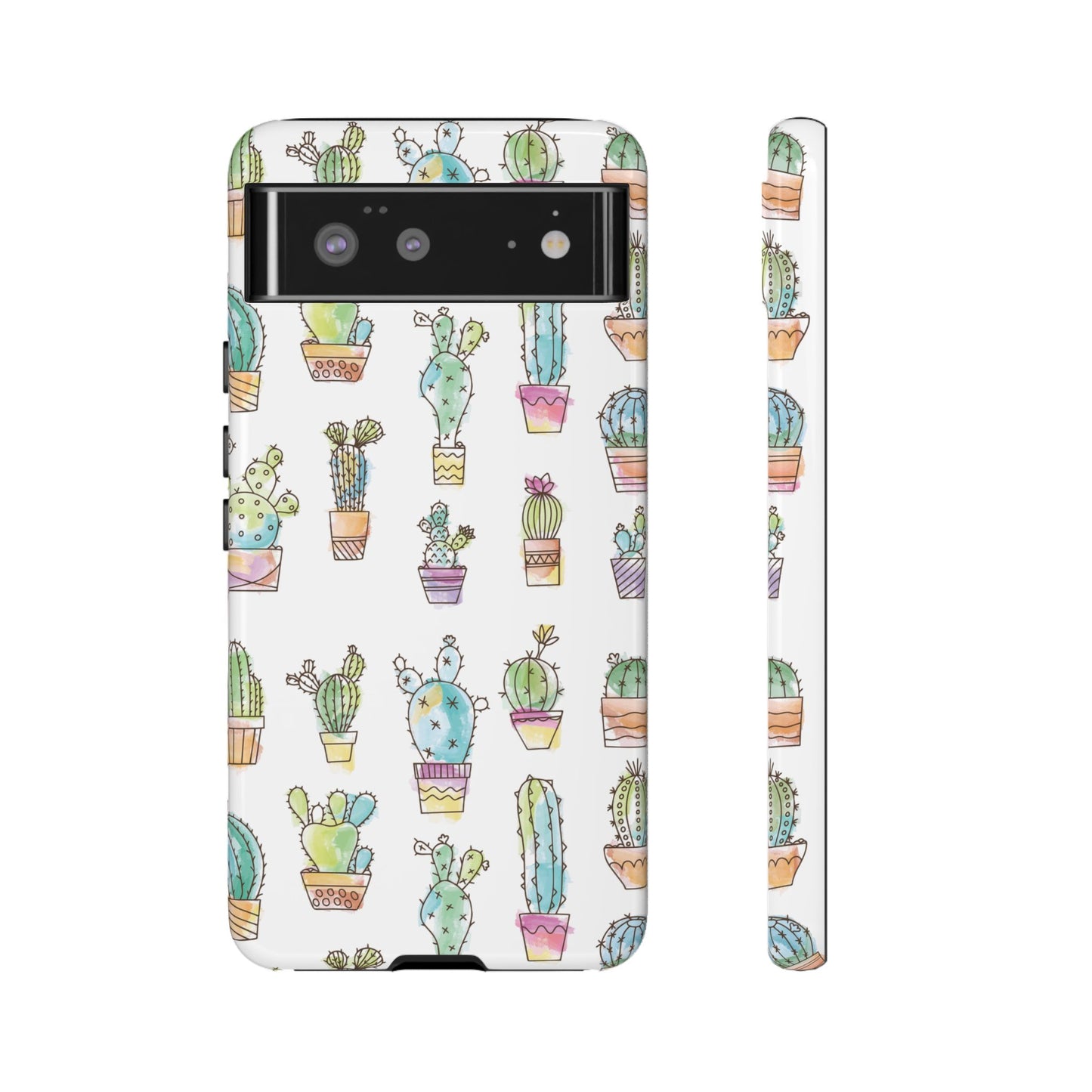Pastel Cactus Love Phone Case