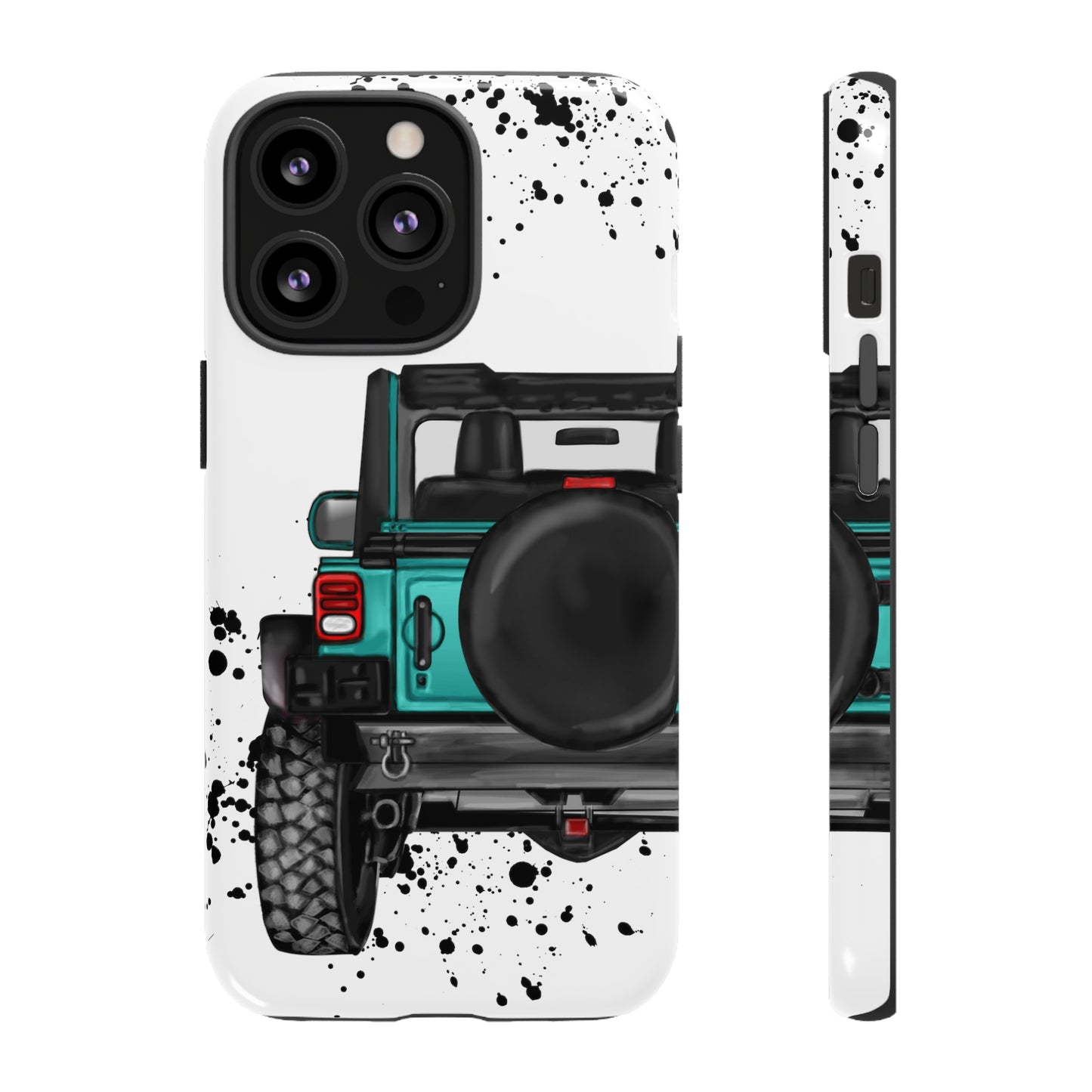 Off Road Life Turquoise Protective Case for Iphone, Google and Samsung