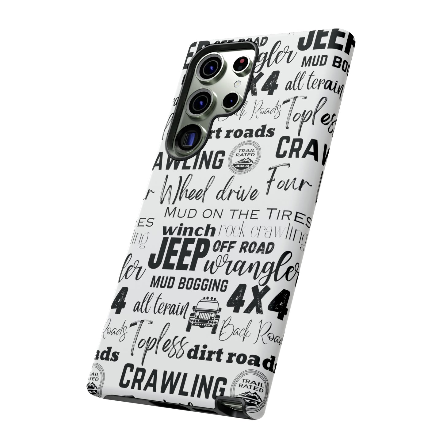 Off Road Subway Art Protective Phone Case for Iphone, Samsung and Google Phones