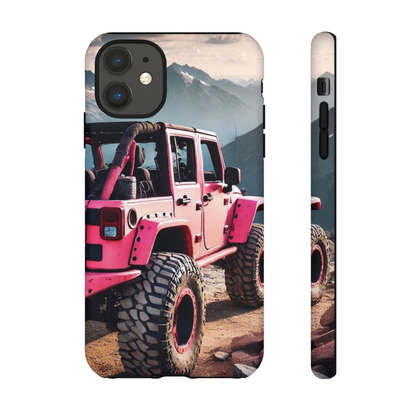 Pink Off Road Girl Phone Case