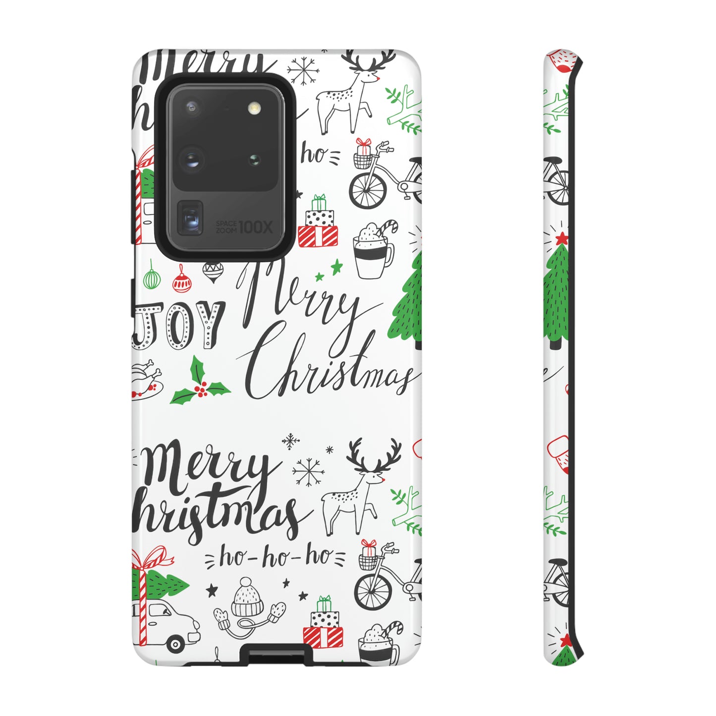 Merry Christmas Protective Phone Case for Iphone, Samsung and Google Phones