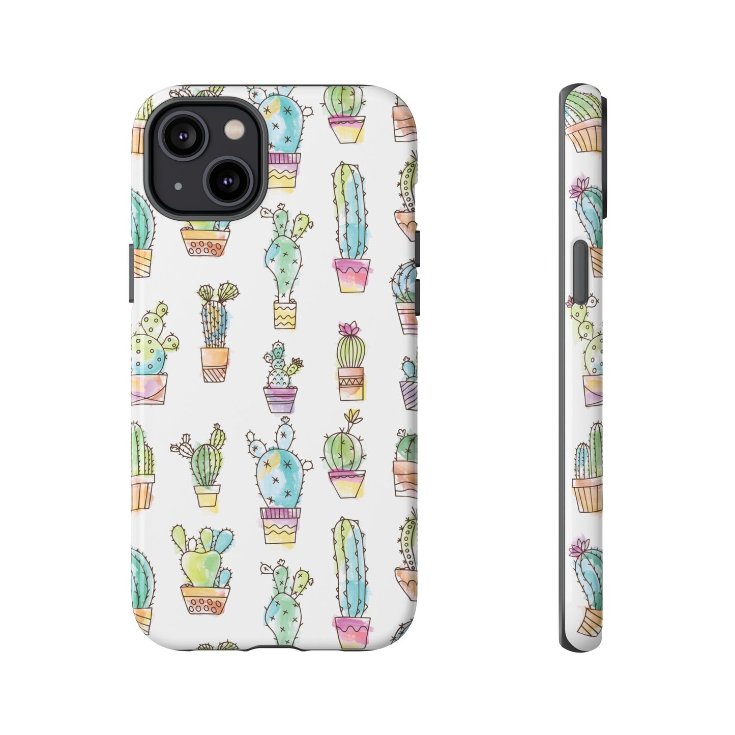 Pastel Cactus Love Phone Case