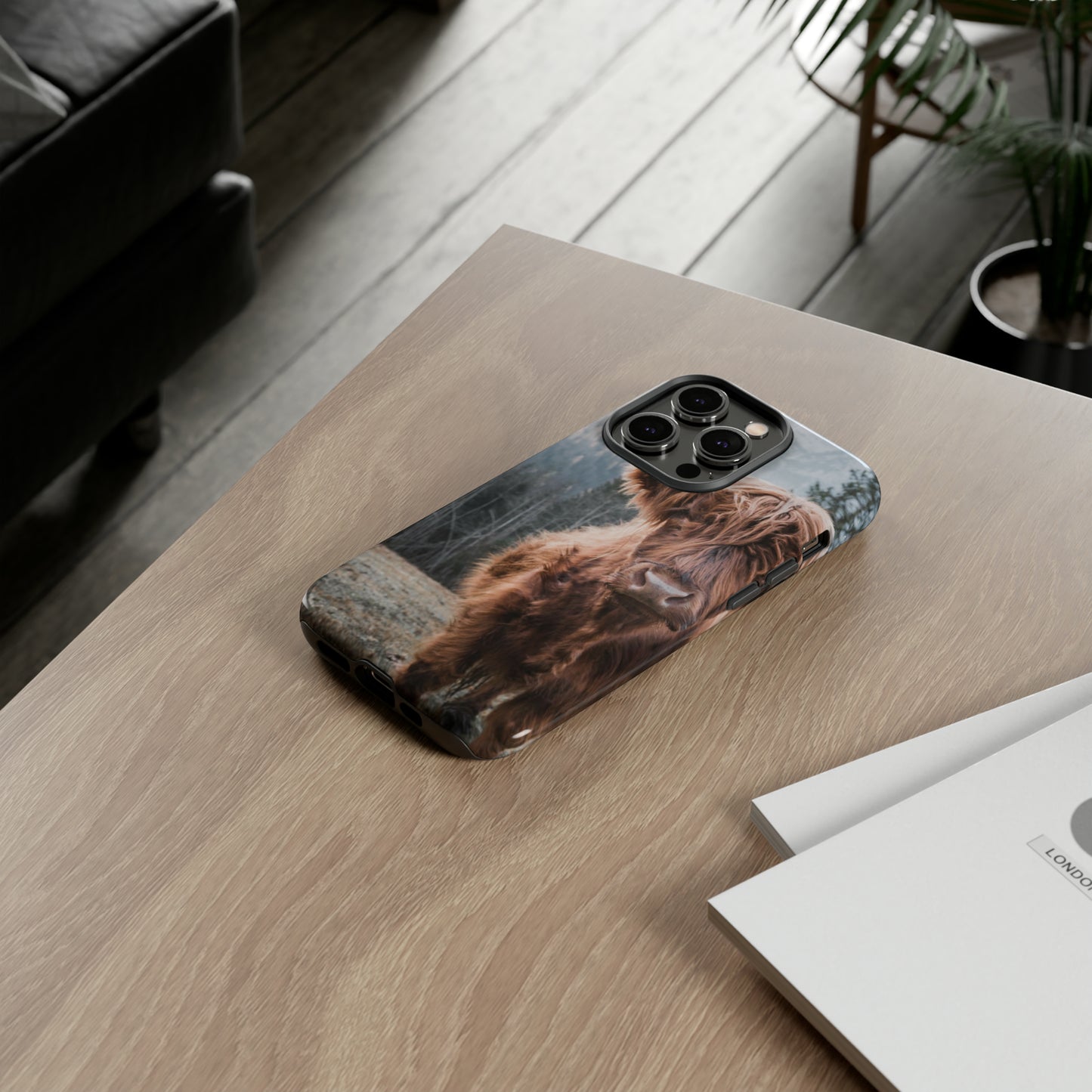 Highland Cow Phone Case for Iphone, Samsung and Google phones