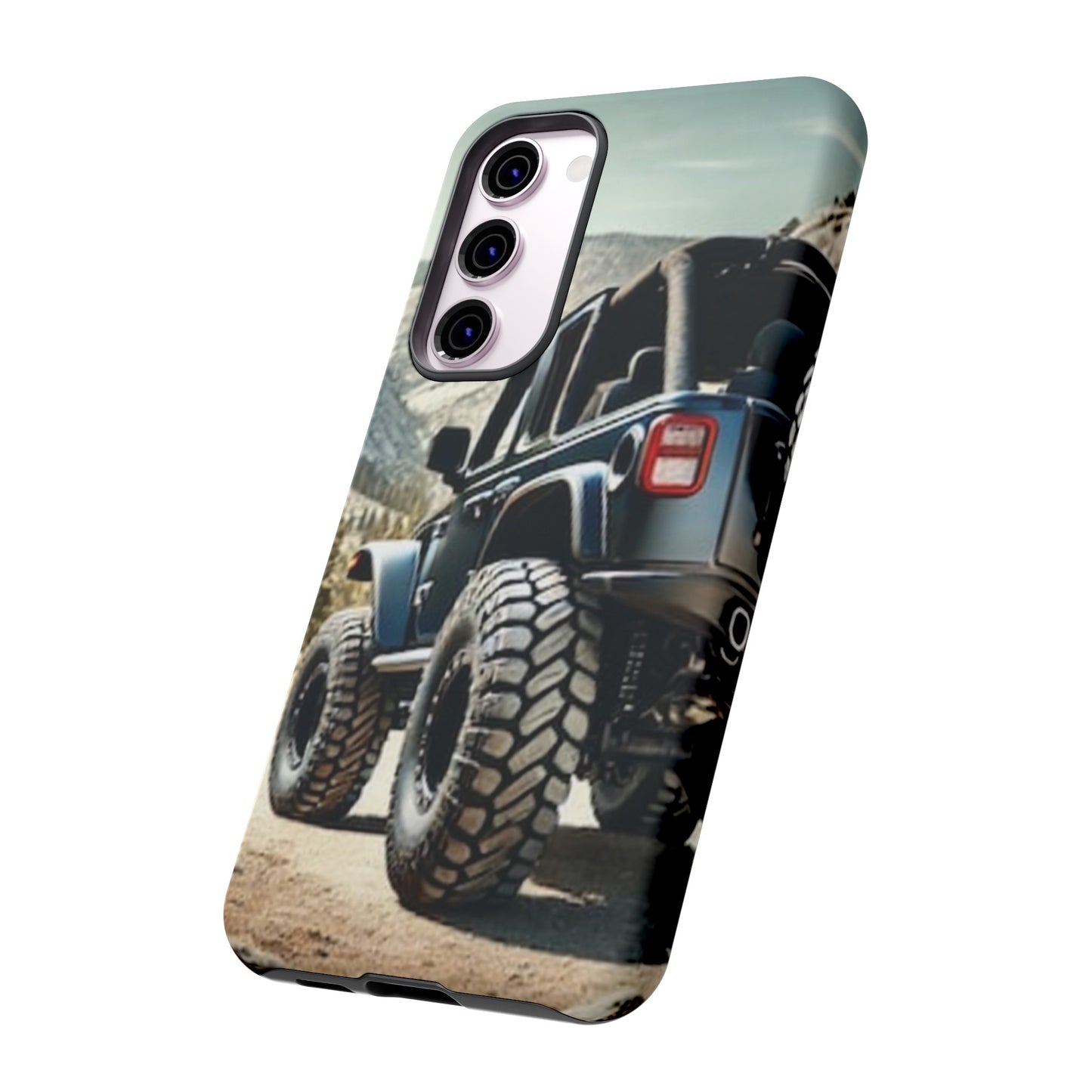 Blue Jeep Protective Phone Case