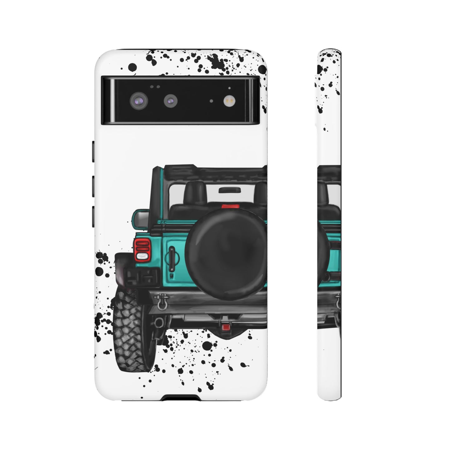 Off Road Life Turquoise Protective Case for Iphone, Google and Samsung