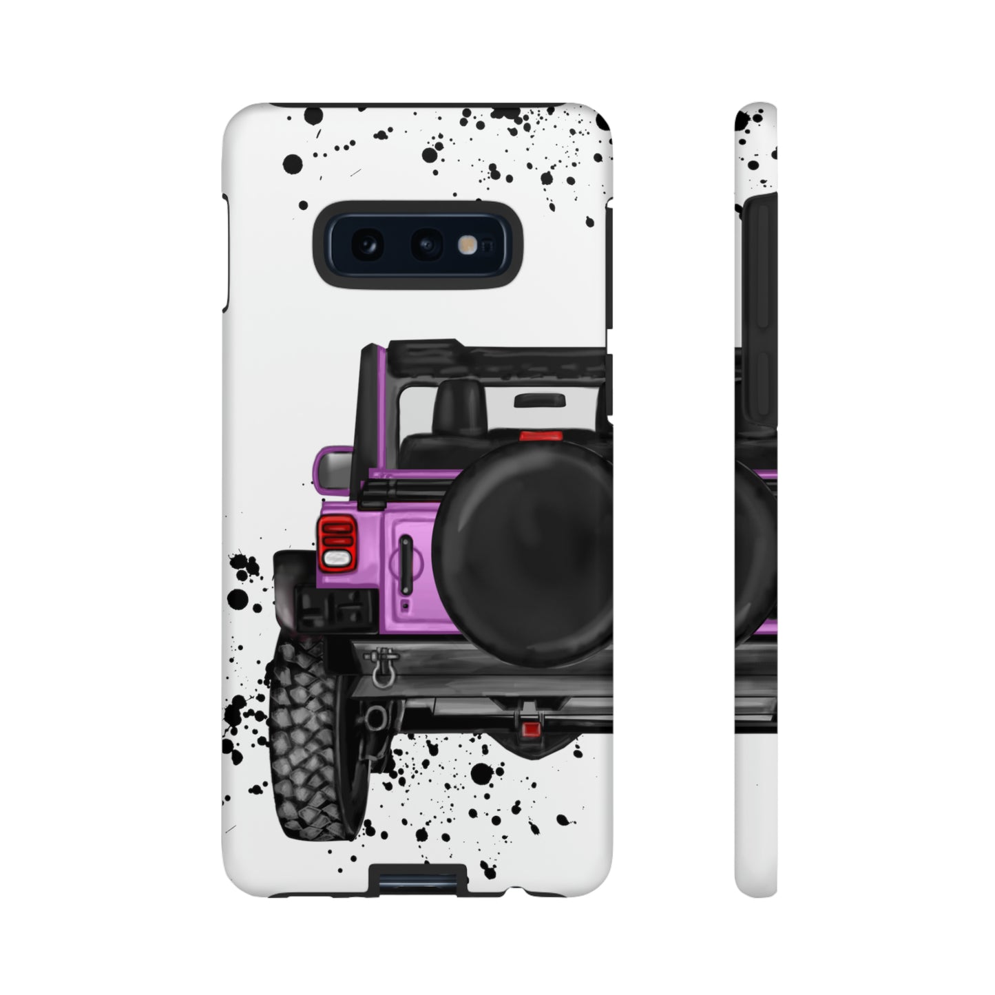 Off Road Life Charcoal Pink/Light Purple Protective Case for Iphone, Google and Samsung