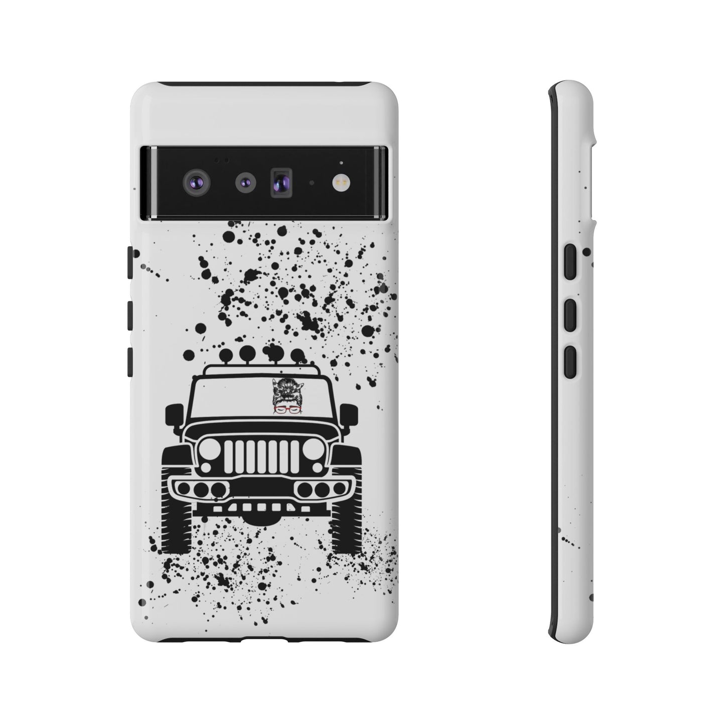 Off Road Girl with Glasses Tough Cases