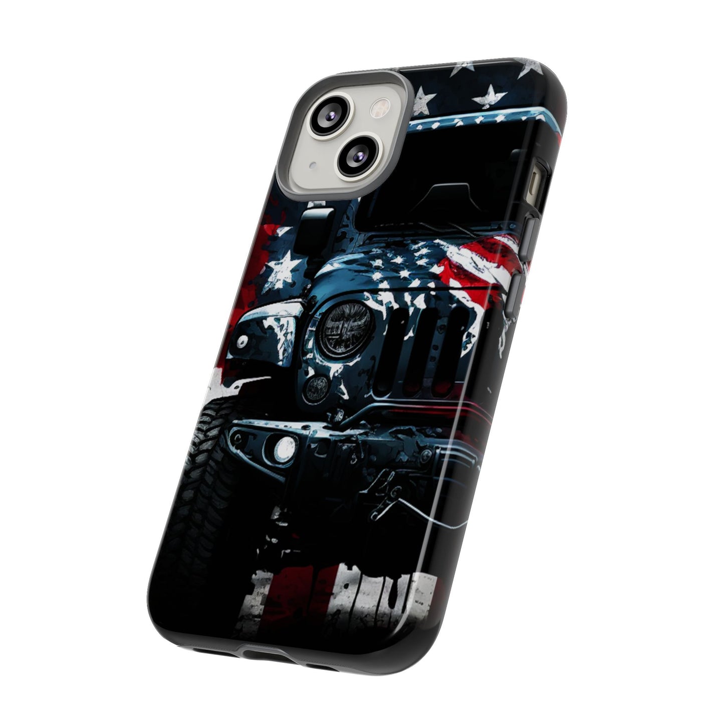 Off Roading Patriotic Protective Drop Proof Case Iphone, Samsung and Google phones