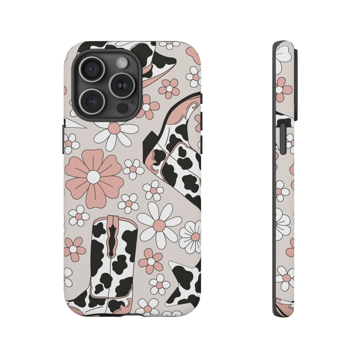 Western Flower Protective Phone Case for Google, Iphone and Samsung Phones