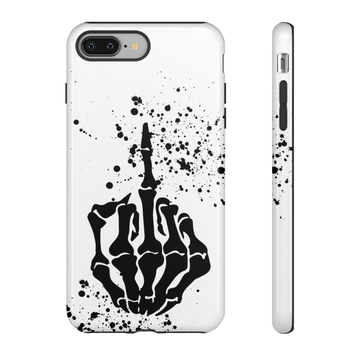 Skeleton, Finger Protective Case for Iphone, a Google and Samsung phones