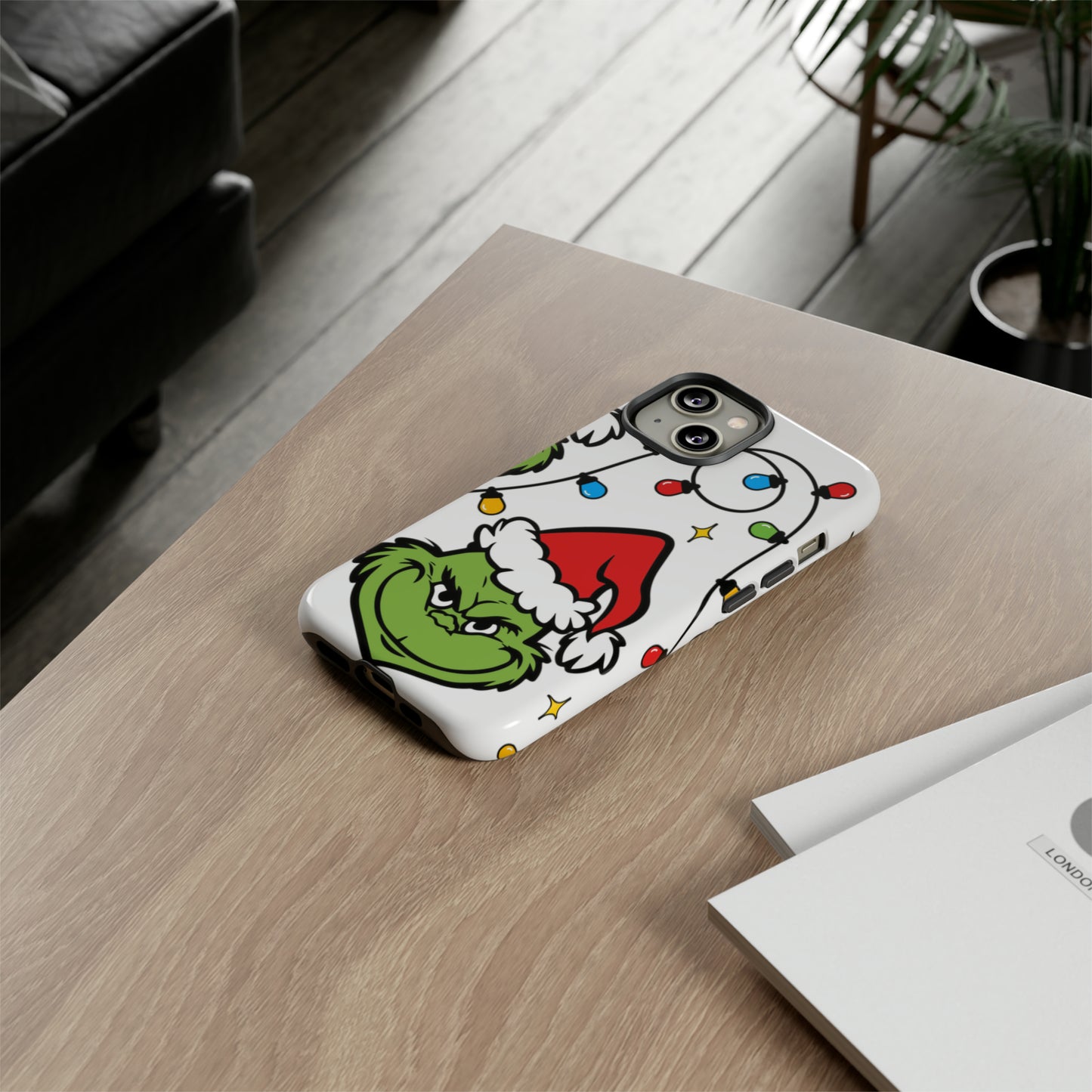 Grinchmas Lights Protective Case for IPhone, Samsung and Google Phones