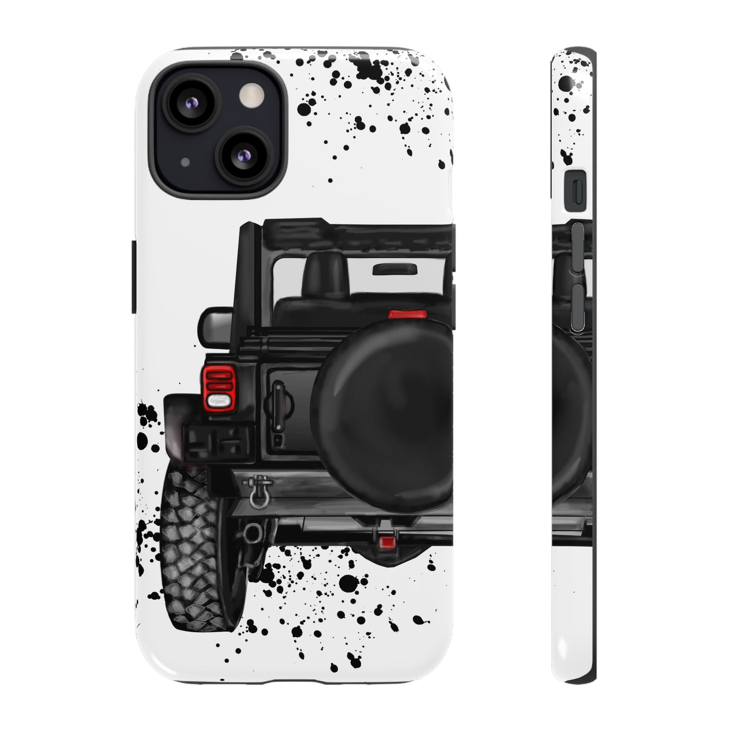 Off Road Life Black Protective Case for Iphone, Google and Samsung