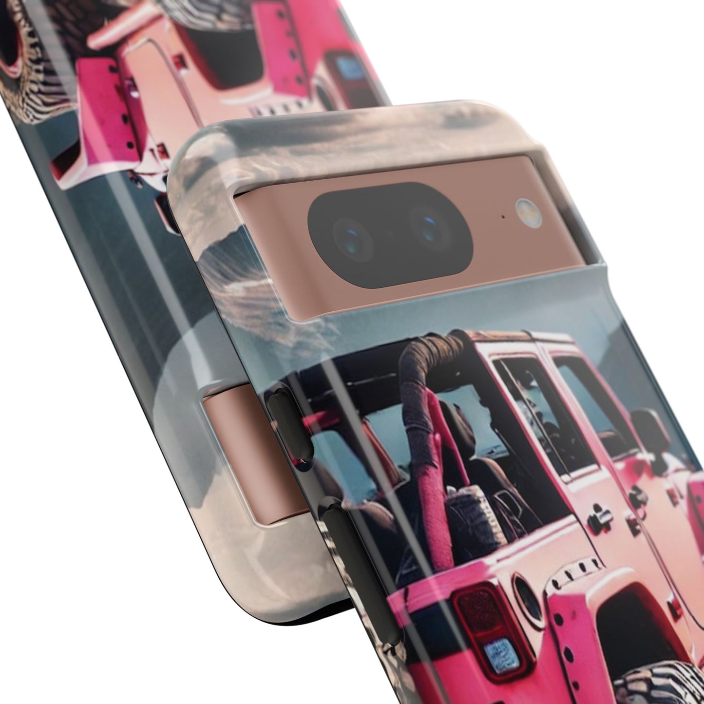 Pink Off Road Girl Phone Case