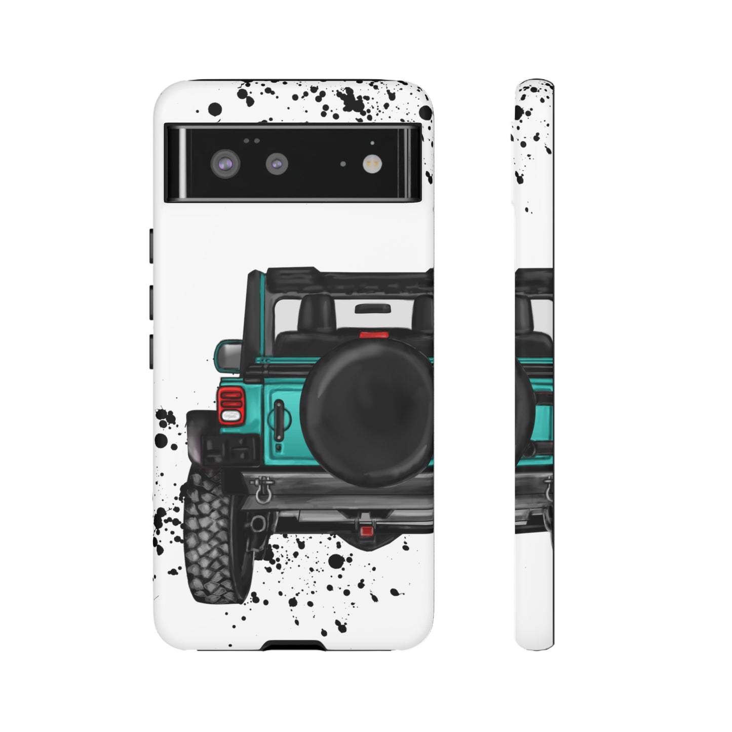 Off Road Life Turquoise Protective Case for Iphone, Google and Samsung