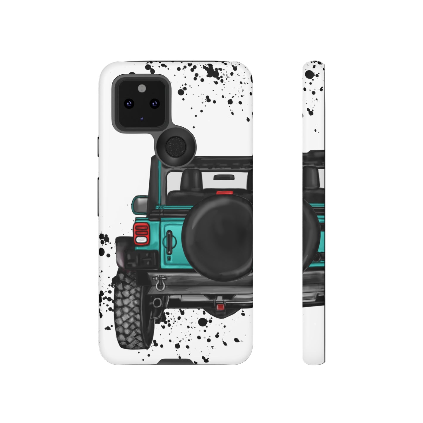 Off Road Life Turquoise Protective Case for Iphone, Google and Samsung