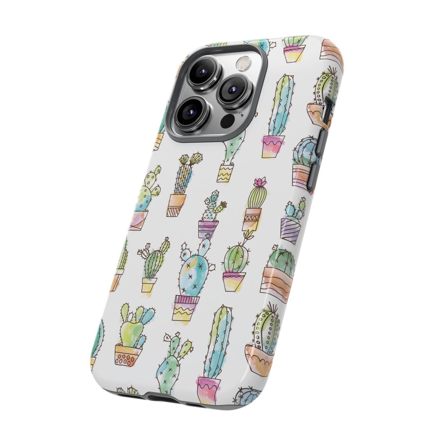 Pastel Cactus Love Phone Case