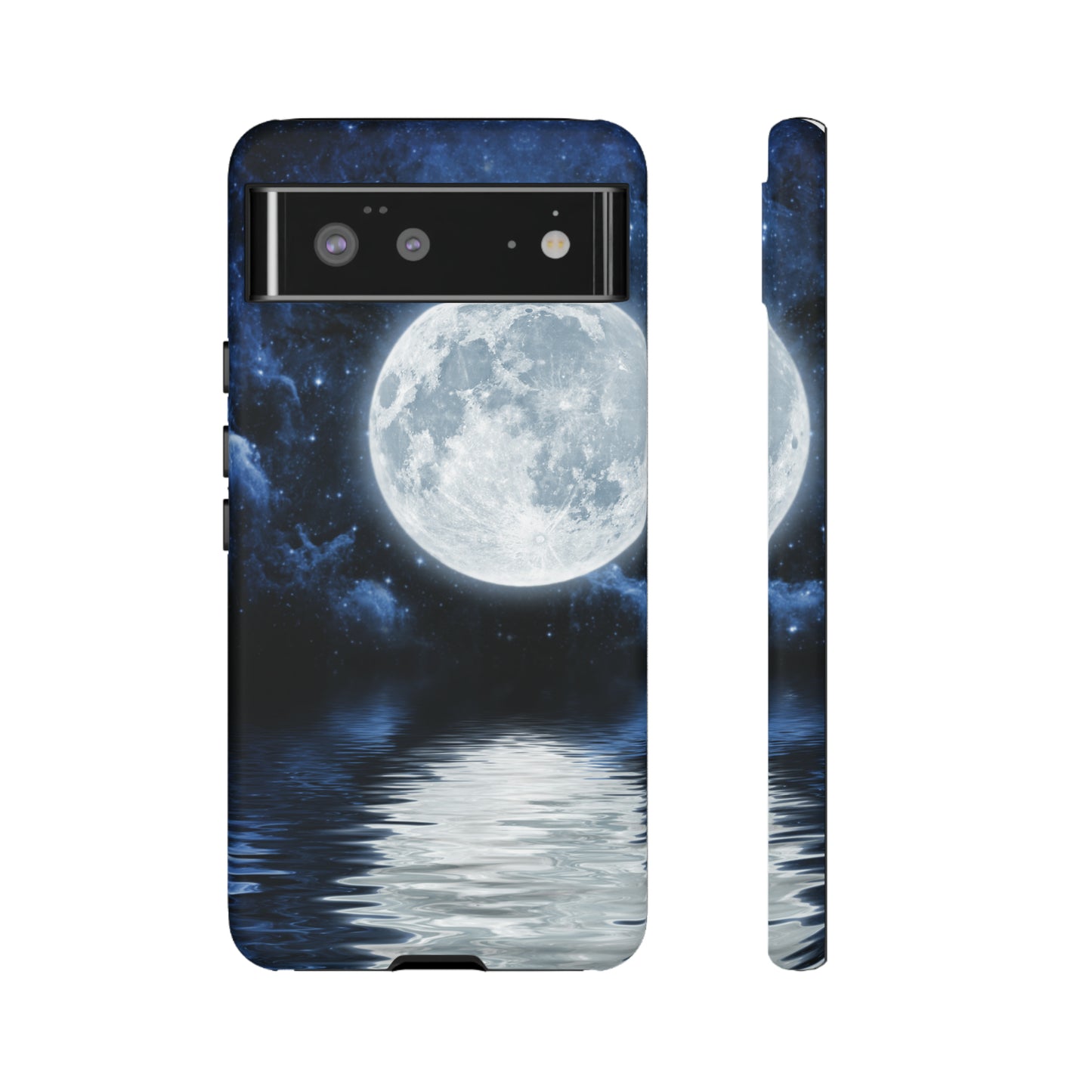 Moon Reflection Protective Phone Case for IPhone, Google and Samsung Phones