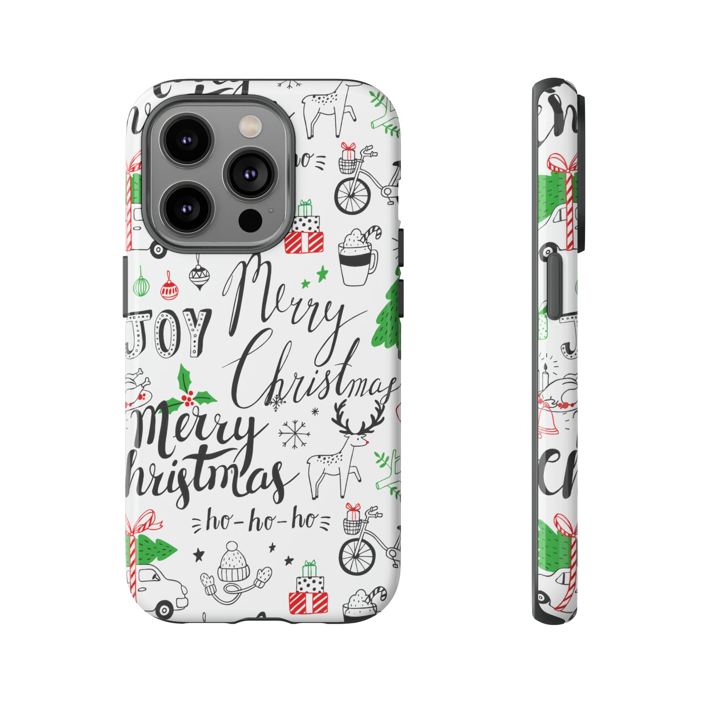 Merry Christmas Protective Phone Case for Iphone, Samsung and Google Phones