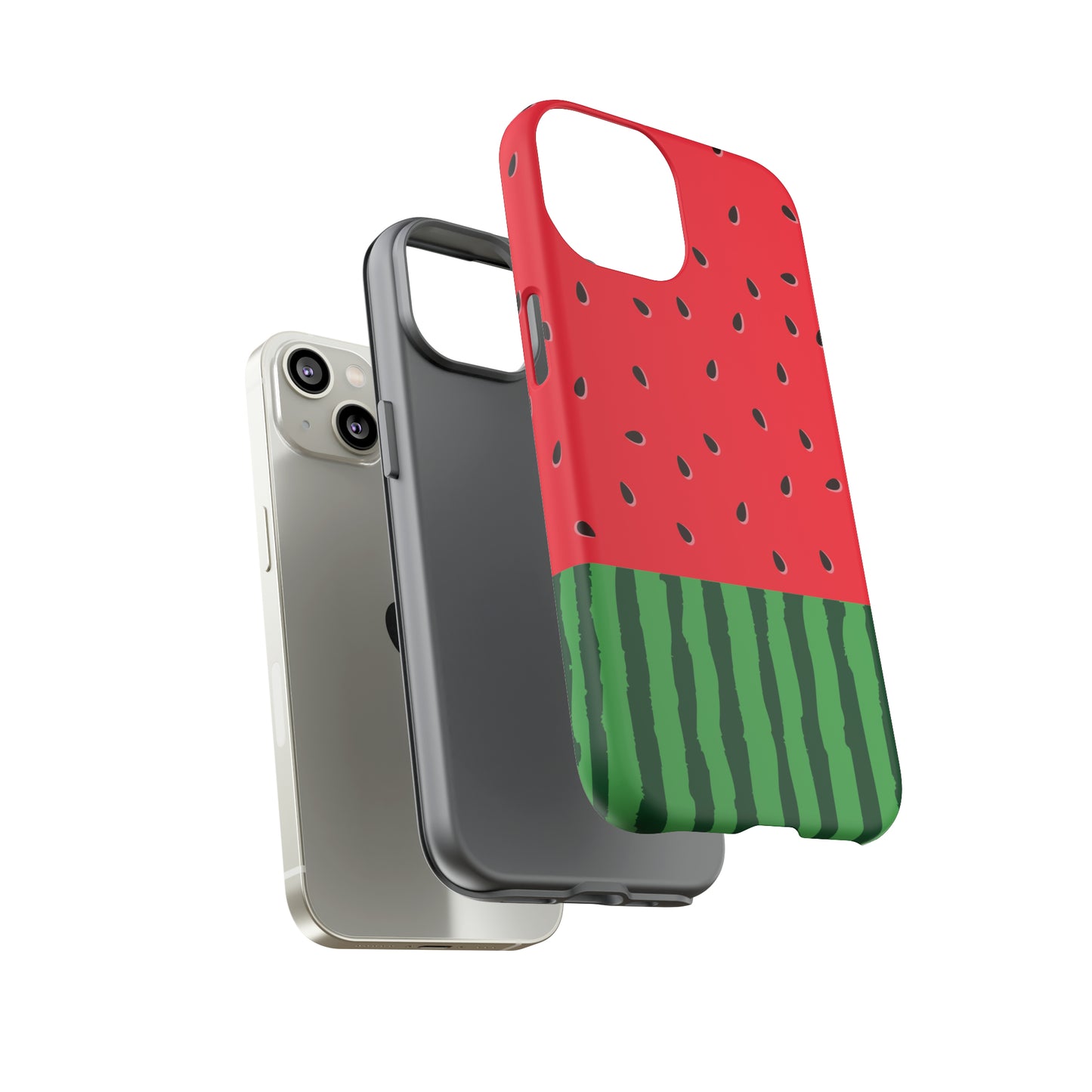 Adorable Watermelon Protective Phone Case for Google, Iphone, and Samsung Phone Cases